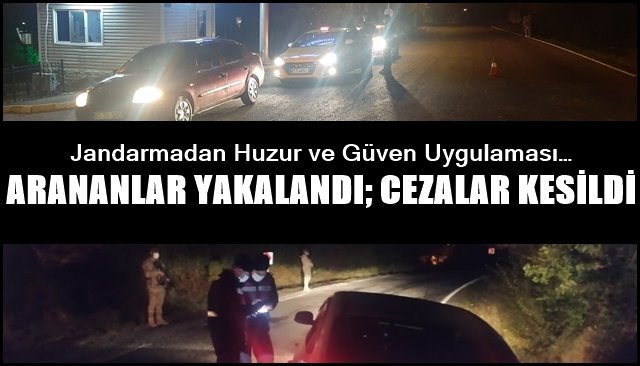 ARANANLAR YAKALANDI; CEZALAR KESİLDİ