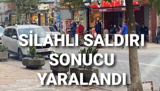 Çaycuma’sa silahlı saldırı: 1 yaralı