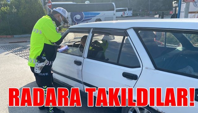 Ekiplerden radar uygulaması