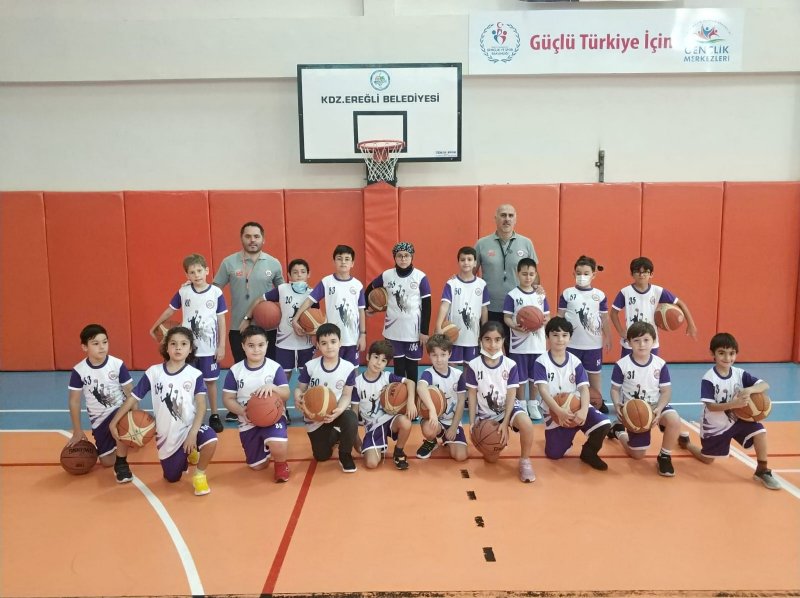 Ereğli Belediyespor basketbol okuluna ilgi büyük - 1