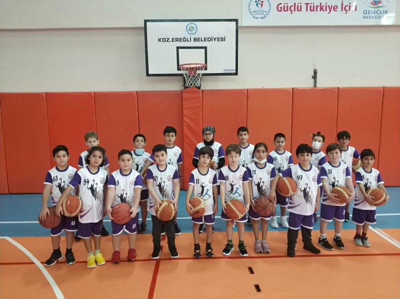 Ereğli Belediyespor basketbol okuluna ilgi büyük - 4