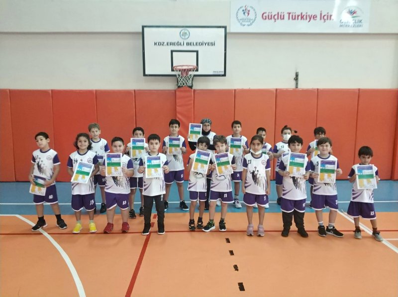 Ereğli Belediyespor basketbol okuluna ilgi büyük - 6