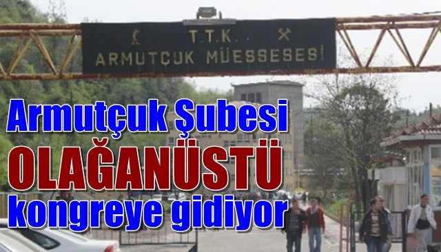 GMİS  Armutçuk Şubesi olağan üstü kongreye gidiyor