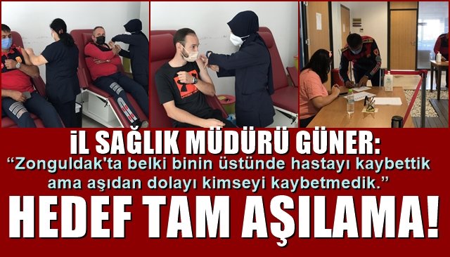 HEDEF TAM AŞILAMA!