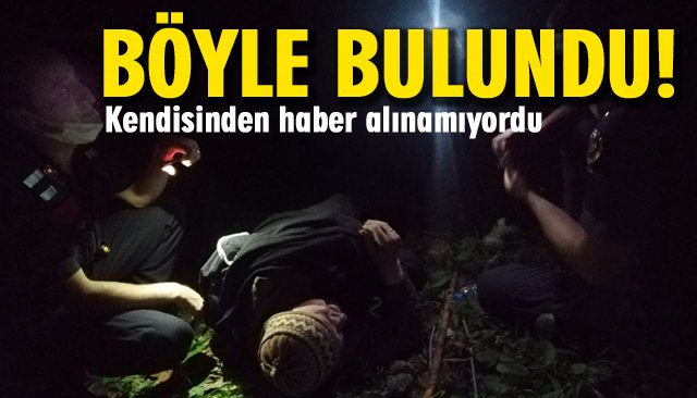 KAYIP YAŞLI ADAM, DERE YATAĞINDA BULUNDU!