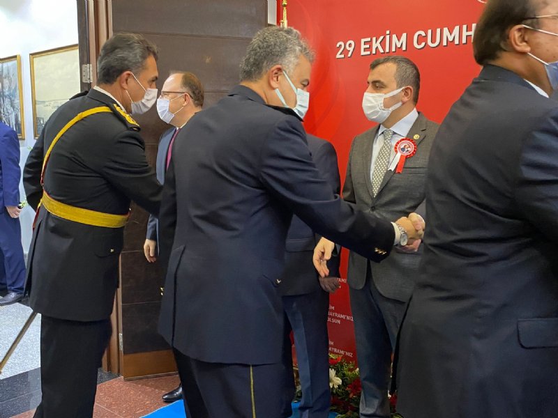 Vali Tutulmaz tebrikleri kabul etti - 1
