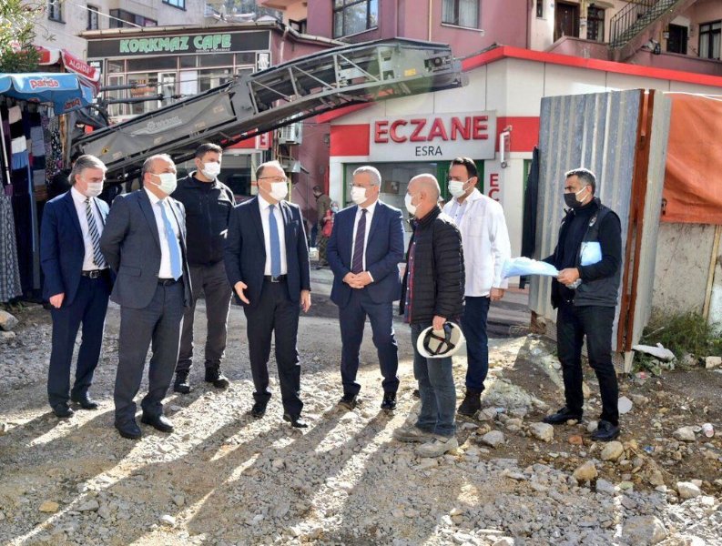 VALİ, YENİ HASTANEYİ İNCELEDİ - 1