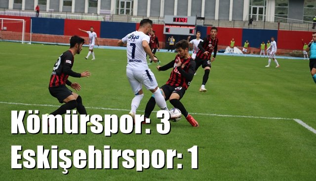 Zonguldak Kömürspor: 3 - Eskişehirspor: 1
