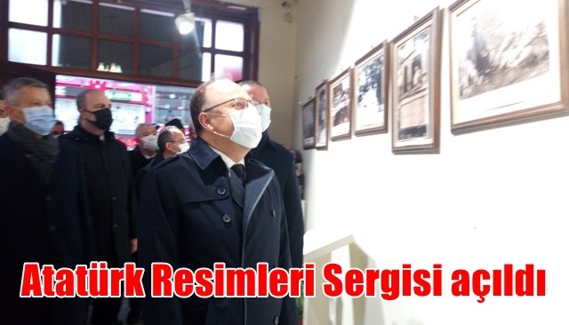 Atatürk Resimleri Sergisi açıldı