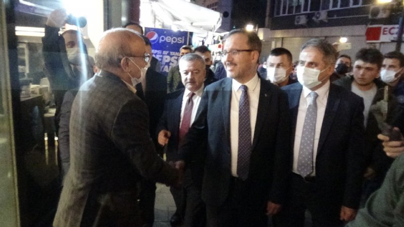 BAKAN, EREĞLİ’DE ÇİÇEKLE KARŞILANDI - 4
