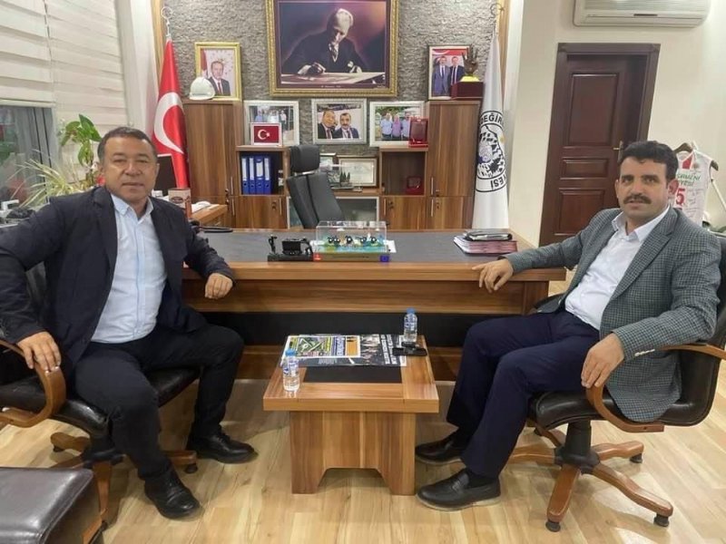 Çakır’dan Başkan Gebeş’e ziyaret… ÇALIŞMALAR KONUŞULDU - 1