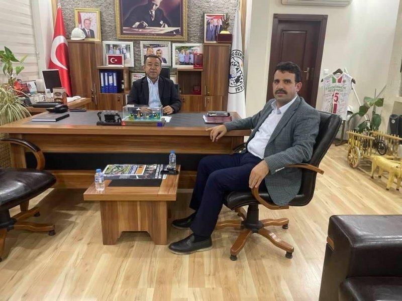 Çakır’dan Başkan Gebeş’e ziyaret… ÇALIŞMALAR KONUŞULDU - 2