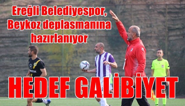 Ereğli Belediyespor, Beykoz deplasmanına hazırlanıyor