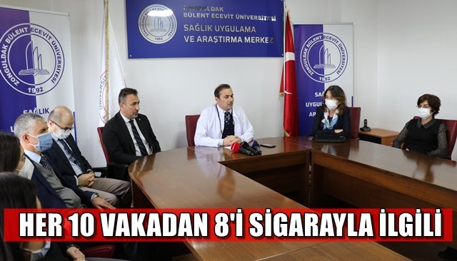  ´Her 10 akciğer kanseri vakasının 8’i sigara ile ilişkili´