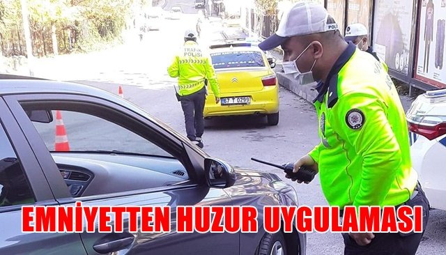  İncivez’de huzur ve güven uygulaması