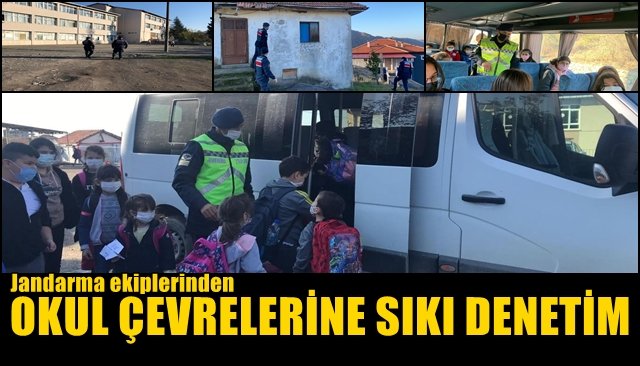 Jandarmadan Okul Çevreleri denetimi…