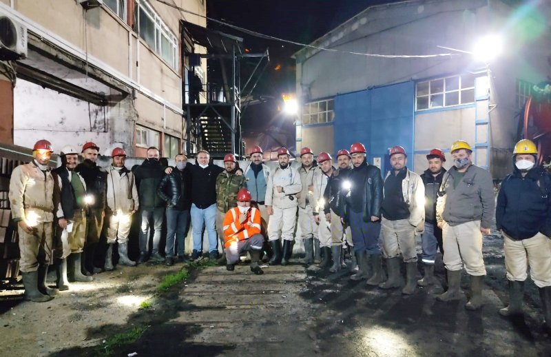 MADENCİDEN ACİL ÇIKIŞ TATBİKATI… - 2