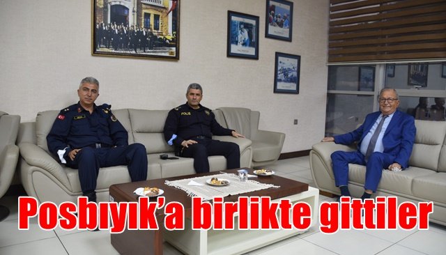 Posbıyık’a birlikte gittiler