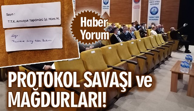 PROTOKOL SAVAŞI ve MAĞDURLARI!