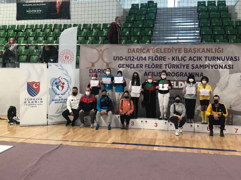  U12 Kızlar Kılıç’ta Ereğli’ye Türkiye Şampiyonluğu - 4