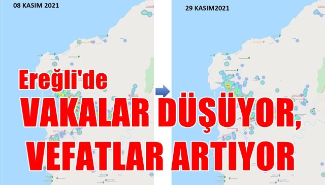 VAKALAR DÜŞÜYOR, VEFATLAR ARTIYOR