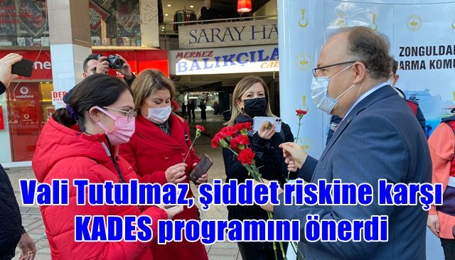 Vali Tutulmaz, şiddet riskine karşı KADES programını önerdi