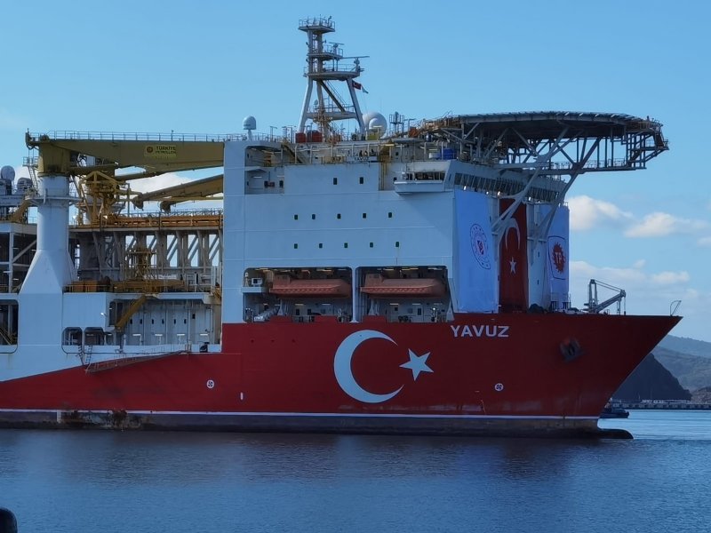 Yavuz Sondaj Gemisi´nin kule montajı başladı… HUMMALI ÇALIŞMA - 2
