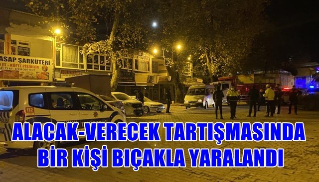 Zonguldak´ta bıçaklı yaralama: 1 yaralı