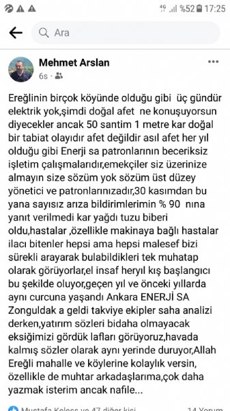 ´´AFET OLAN KAR DEĞİL ENERJİ´SA´NIN BECERİKSİZLİĞİ´´ - 2