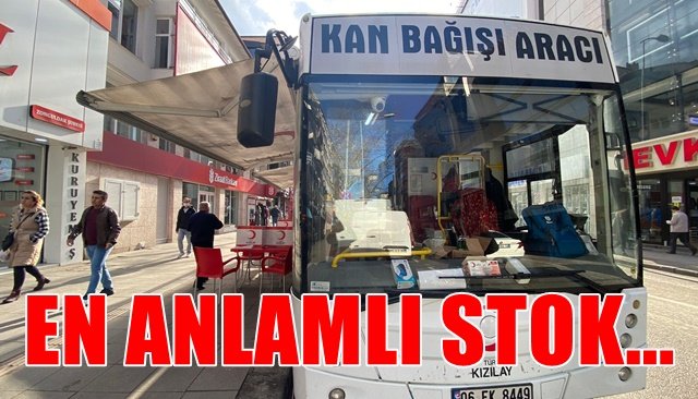 Azalan kan stoklarına destek verdiler