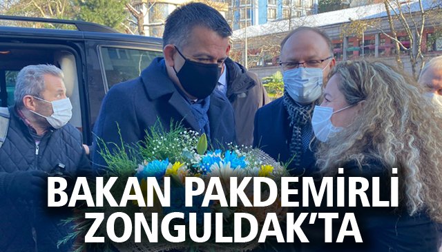 BAKAN PAKDEMİRLİ ZONGULDAK’TA