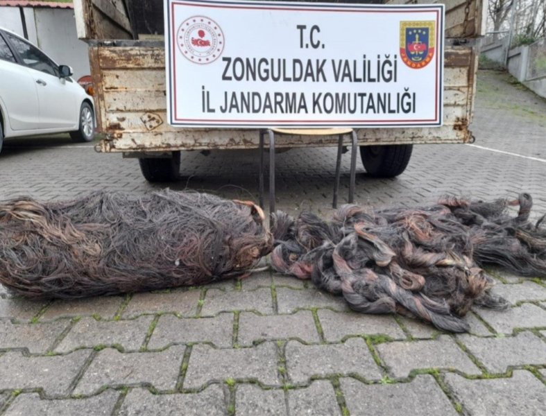 KABLO HIRSIZLARI! Bartın’da çaldılar, Ereğli’de yakalandılar - 1