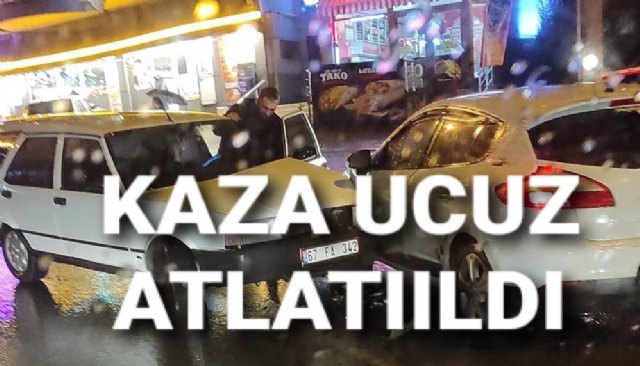  Kafa kafaya çarpıştılar