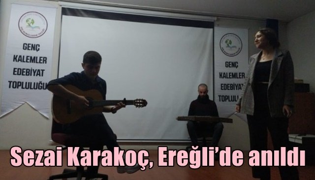 Sezai Karakoç, Ereğli’de anıldı