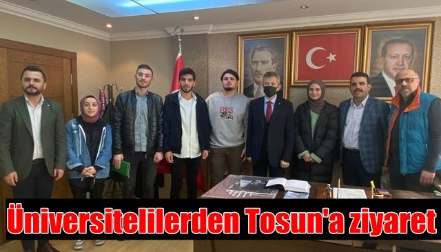 ÜNİAK’DAN BAŞKAN TOSUN’A ZİYARET