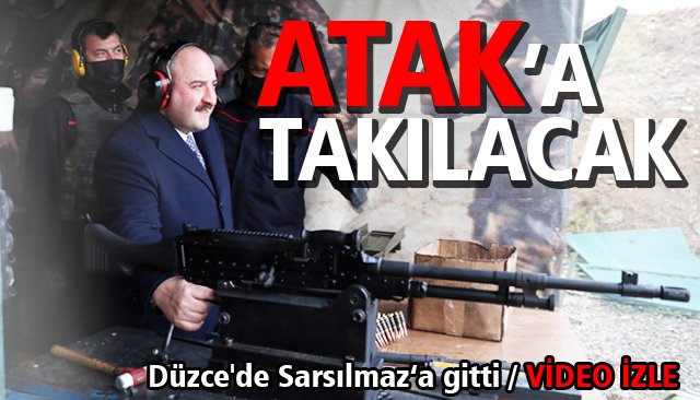 YERLİ VE MİLLİ TOP ÜRETİLDİ; ATAK’A TAKILACAK