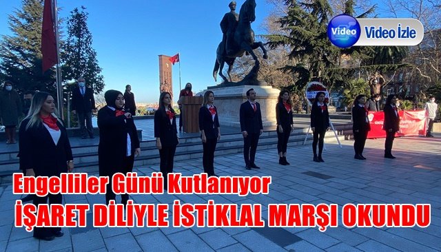 Zonguldak’ta Engelliler Günü kutlanmaya başlandı