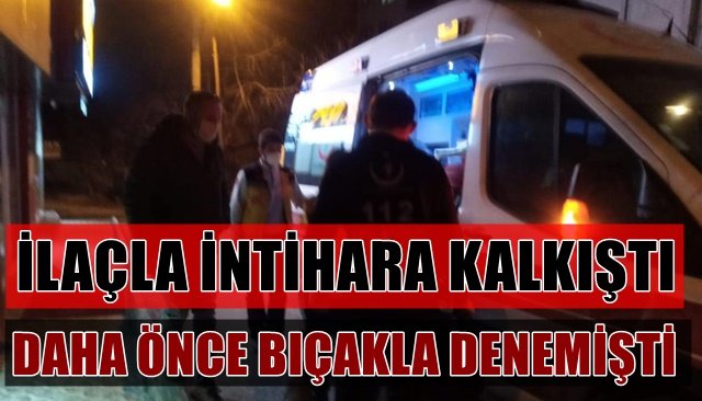 DAHA ÖNCE BIÇAKLA DENEMİŞTİ