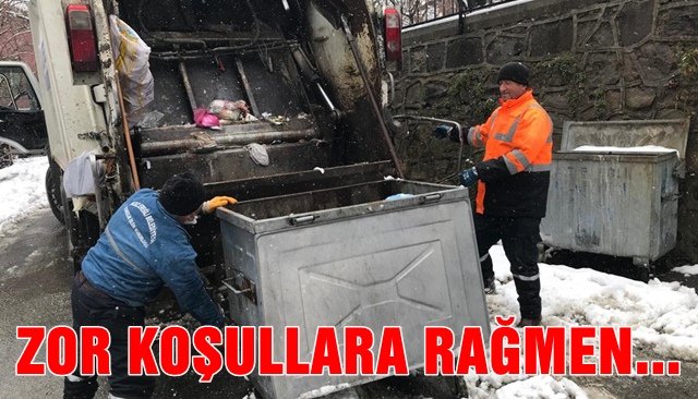 Ereğli’de günde 110 ton katı atık tahliye ediliyor