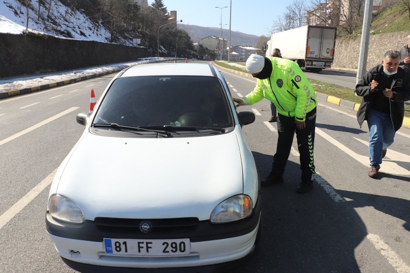 EREĞLİ´DEKİ DENETİME, ZONGULDAK ÇEVİK KUVVET DE DESTEK VERDİ - 5