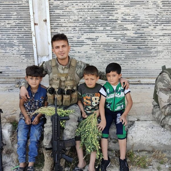 Ereğlili asker, Suriyeli çocuklar için destek istedi… - 6