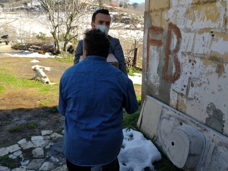 KAYMAKAM ÇORUMLUOĞLU, O AİLELERİ EVLERİNDE ZİYARET ETTİ - 5