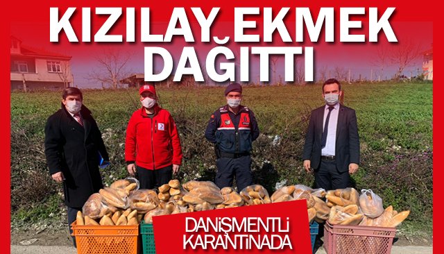 KIZILAY EKMEK DAĞITTI