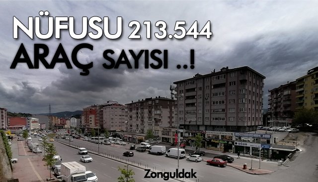 ZONGULDAK´TA ARAÇ SAYISI BELLİ OLDU