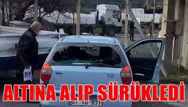 ALTINA ALIP SÜRÜKLEDİ