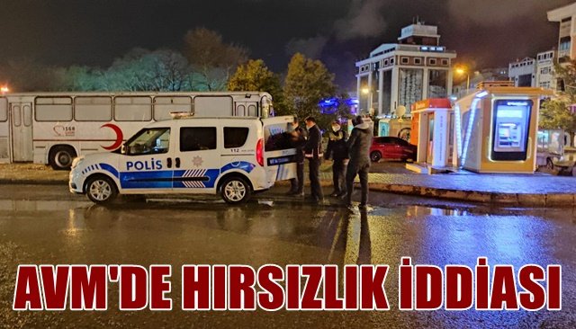 AVM´DE HIRSIZLIK İDDİASI