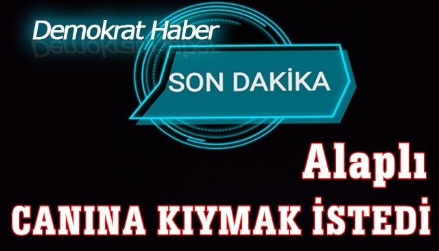 İLAÇ İÇEREK CANINA KIYMAK İSTEDİ