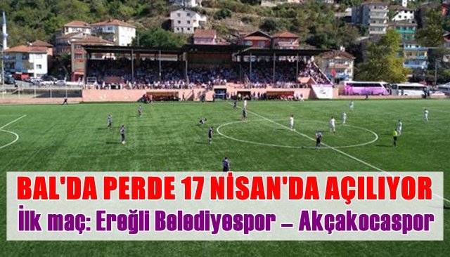 İlk maç: Ereğli Belediyespor – Akçakocaspor