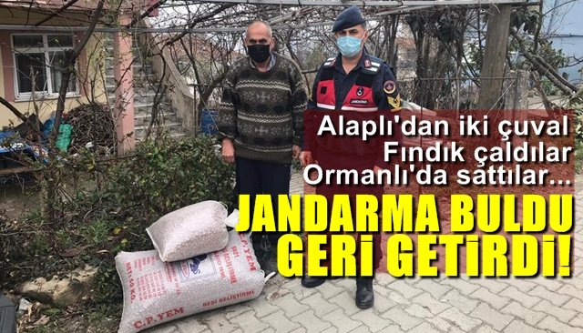 JANDARMA BULDU, GERİ GETİRDİ...