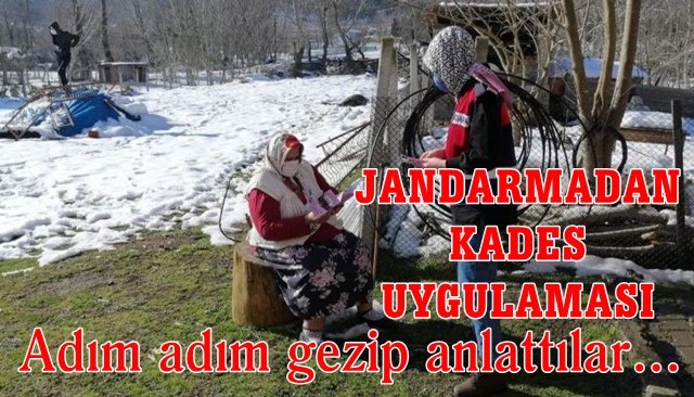 Jandarma, KADES’i anlattı